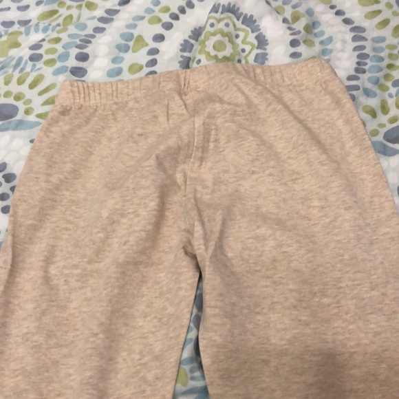 Cream color soft / comfortable leggings S/CH (3-5) - Picture 4 of 6